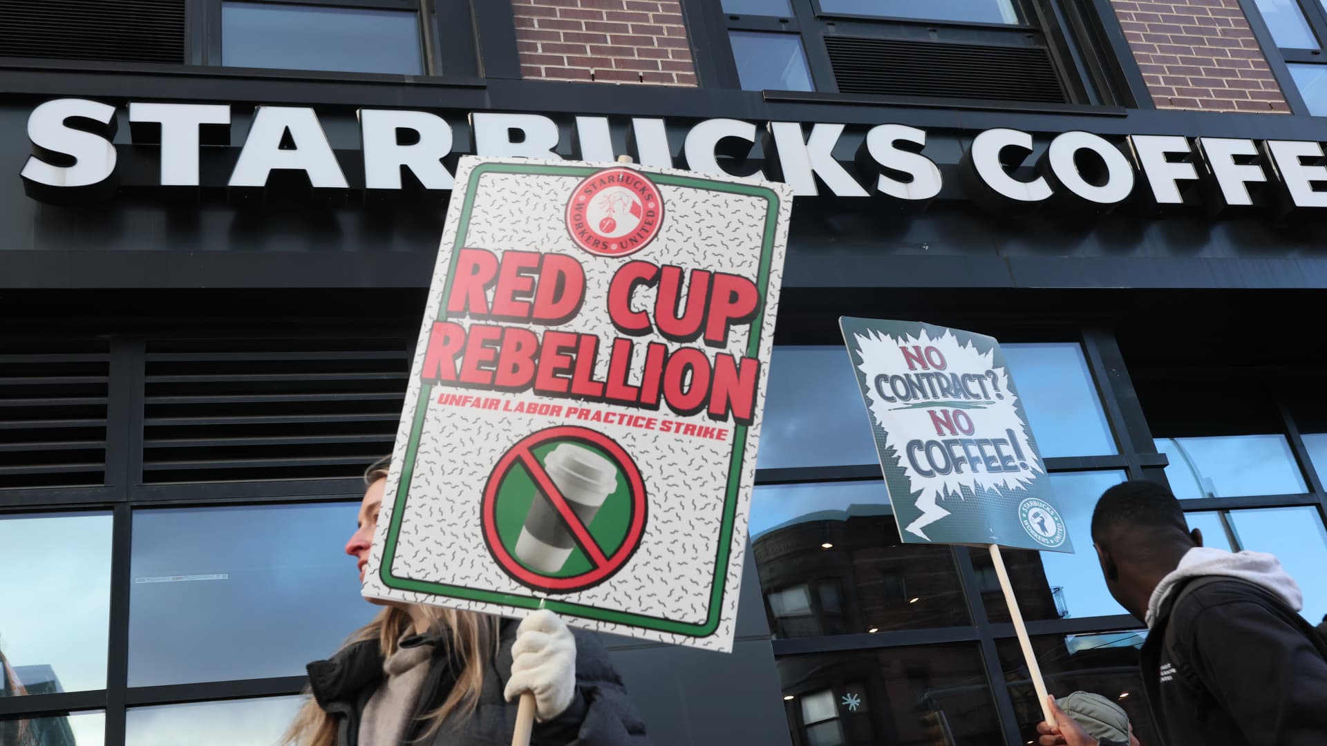 starbucks strike