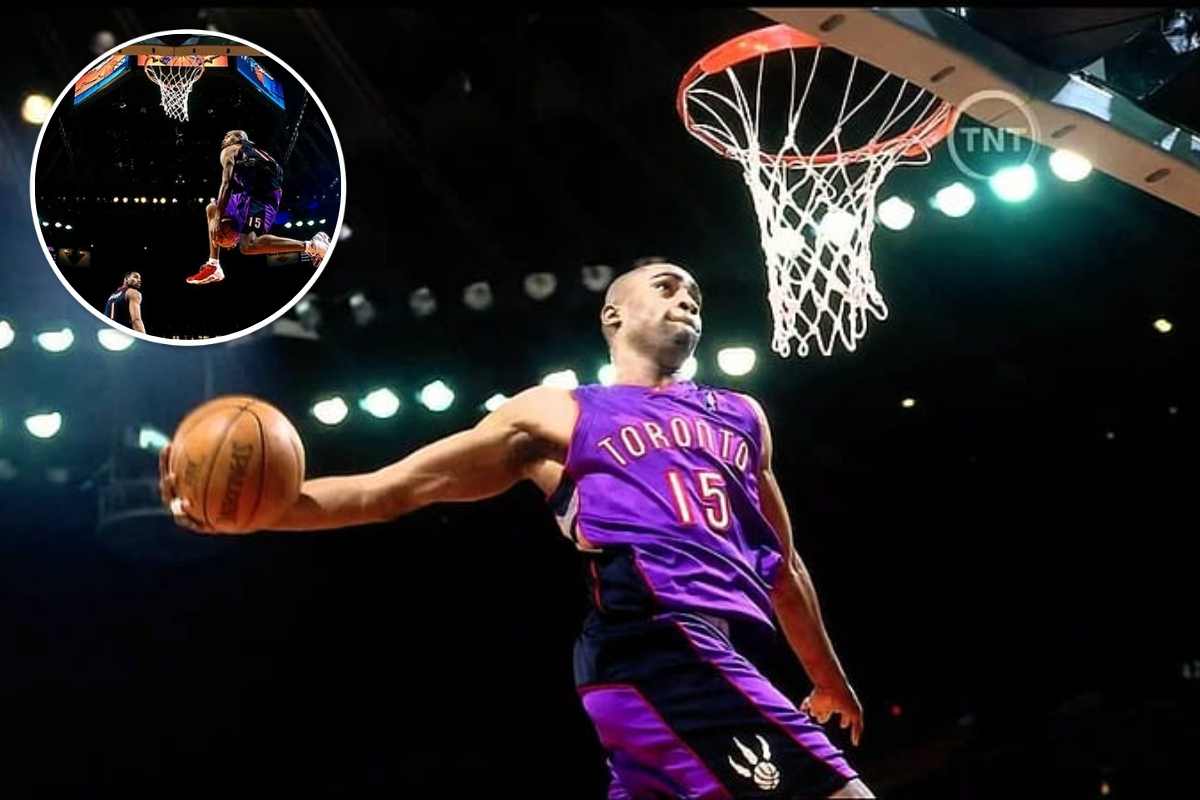 Vince Carter Highest vertical leap