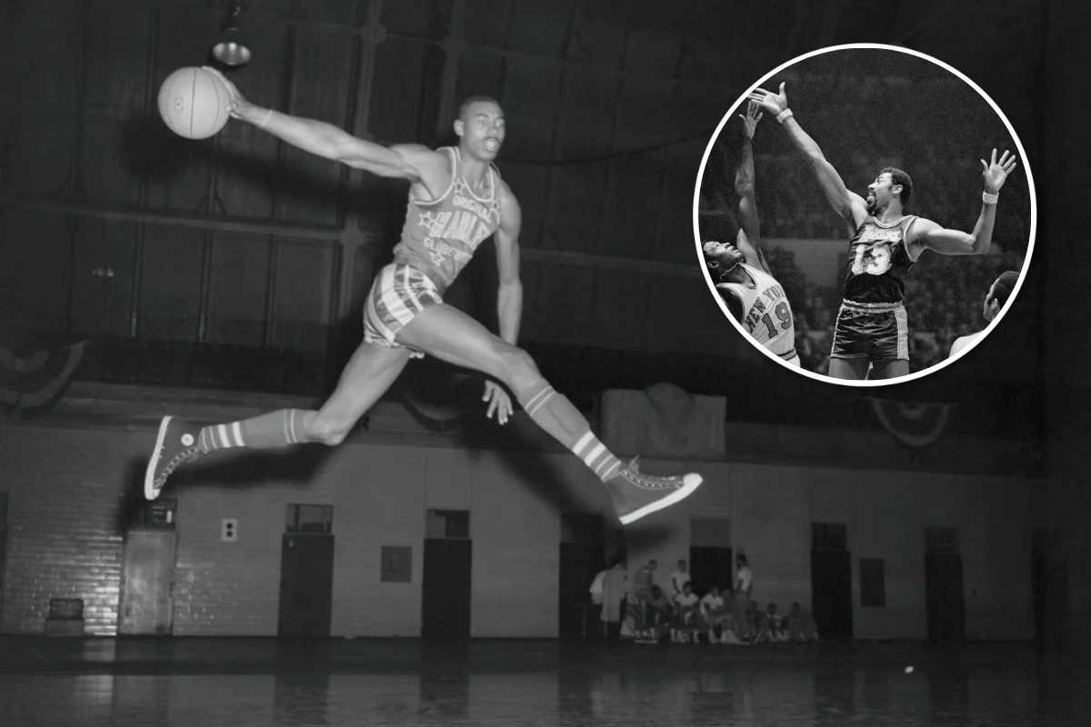 Wilt Chamberlain Highest vertical leap