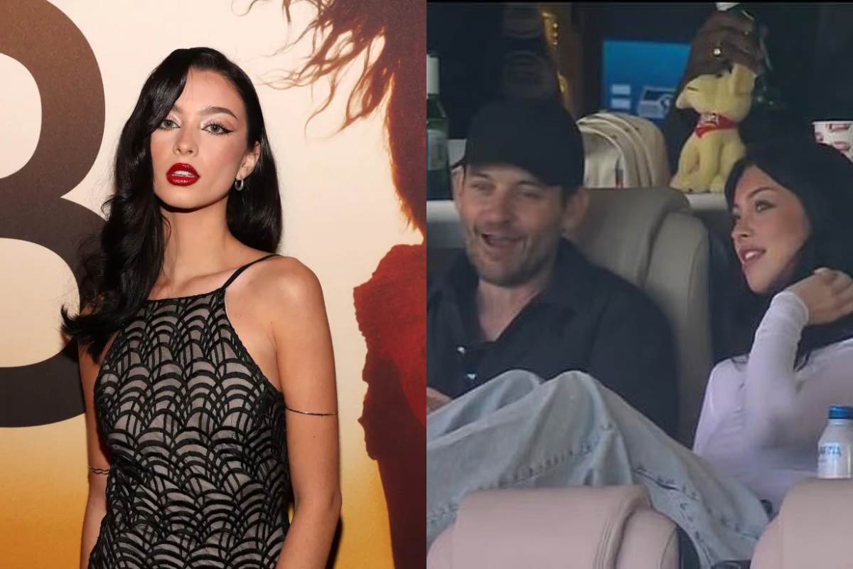 Tobey Maguire with Mishka Silva